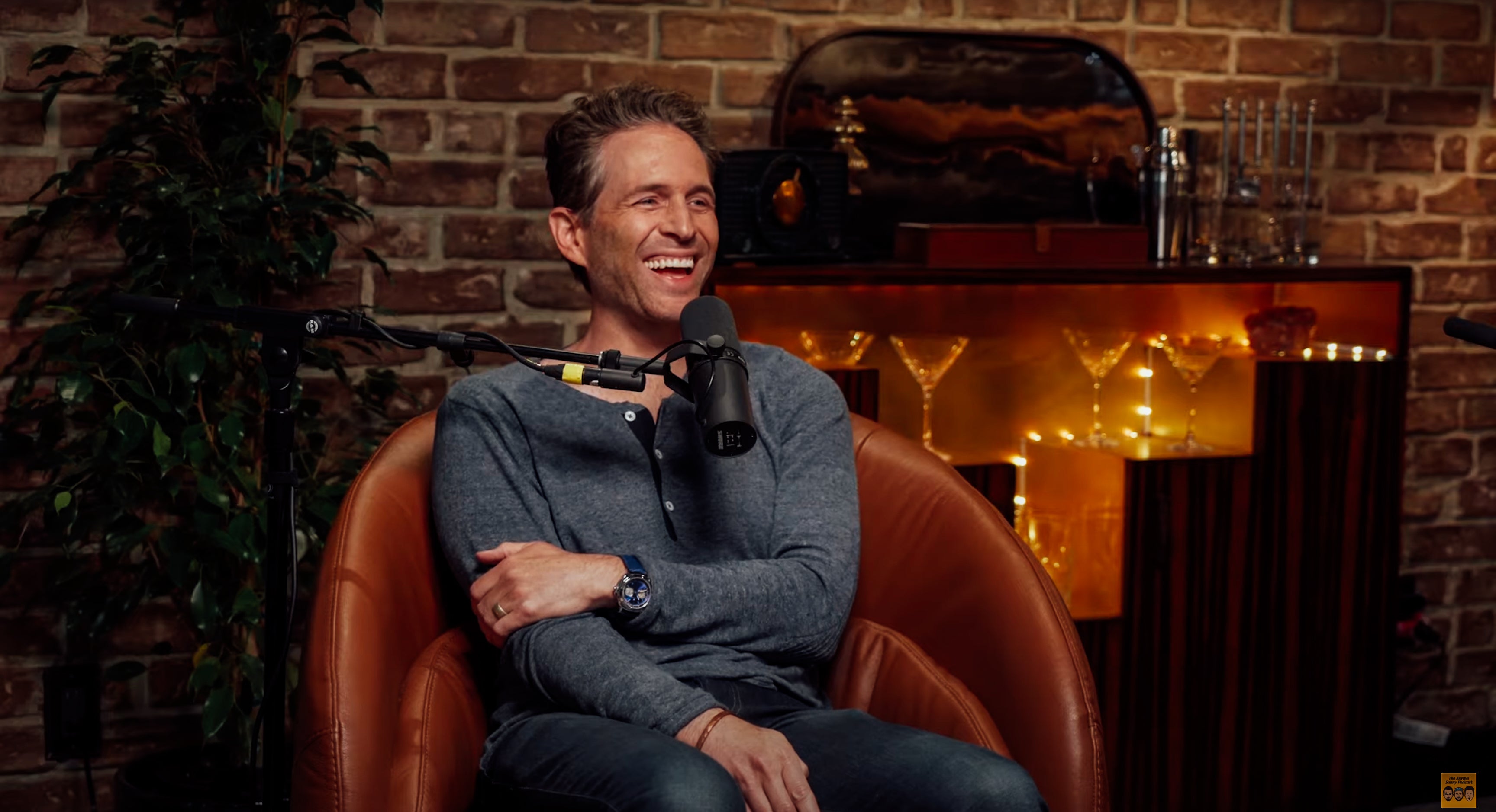 JJ Monaghan on the wrist of 5 Star Man Glenn Howerton!