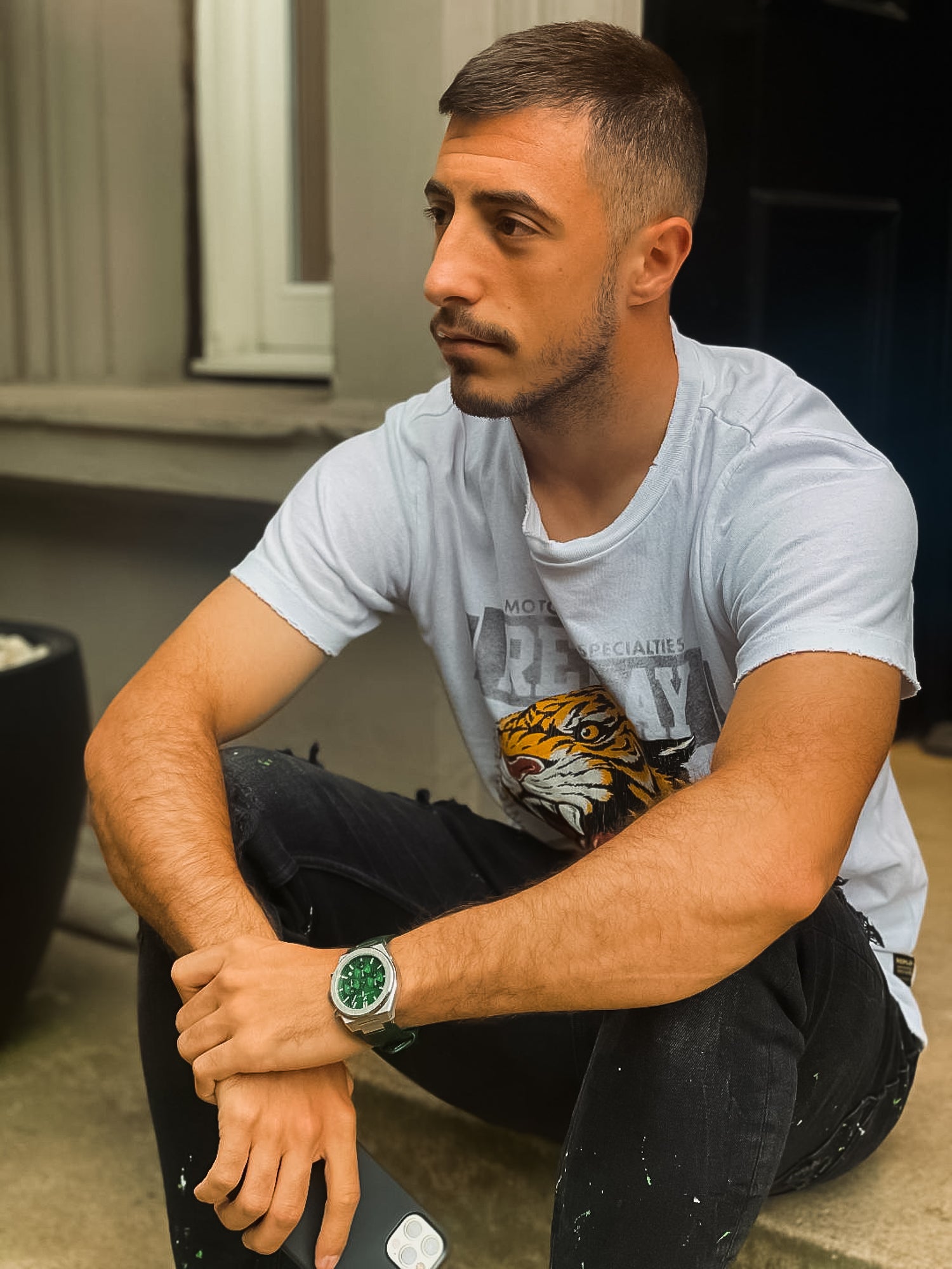 World Cup semi-finalist and FC Union Berlin player Josip Juranovic in the now sold out Rival Emerald