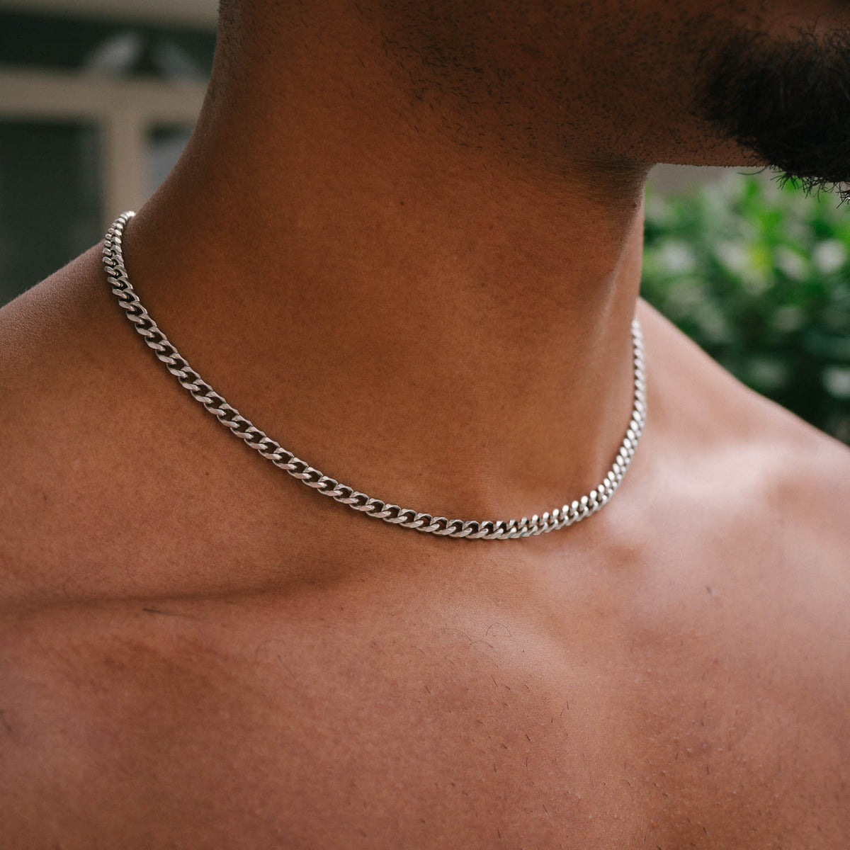 5mm Cuban Chain: styled for everyday wear