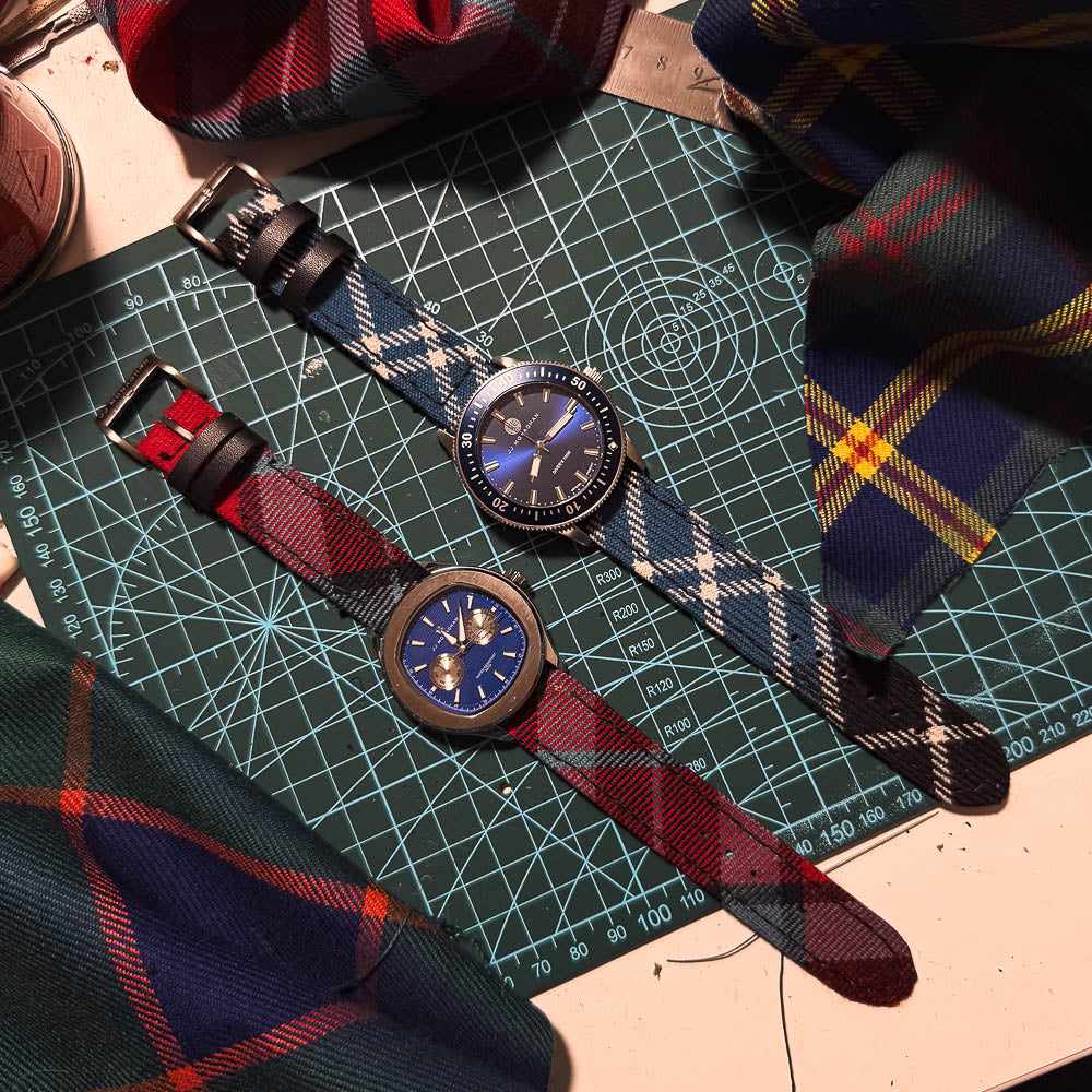 Bespoke Tartan Watch Strap